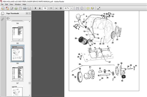 new holland l425 parts manual